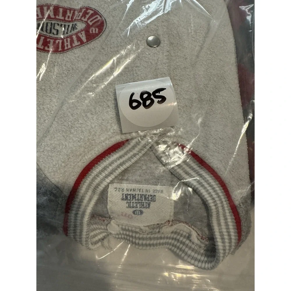 Vintage Wilson Athletic Department Fleece Varsity Jacket size Medium or Large